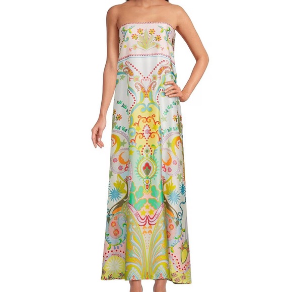 ANTONIO MELANI Dresses & Skirts - NWT Antonio Melani Lucia Satin Strapless Dress Size 2